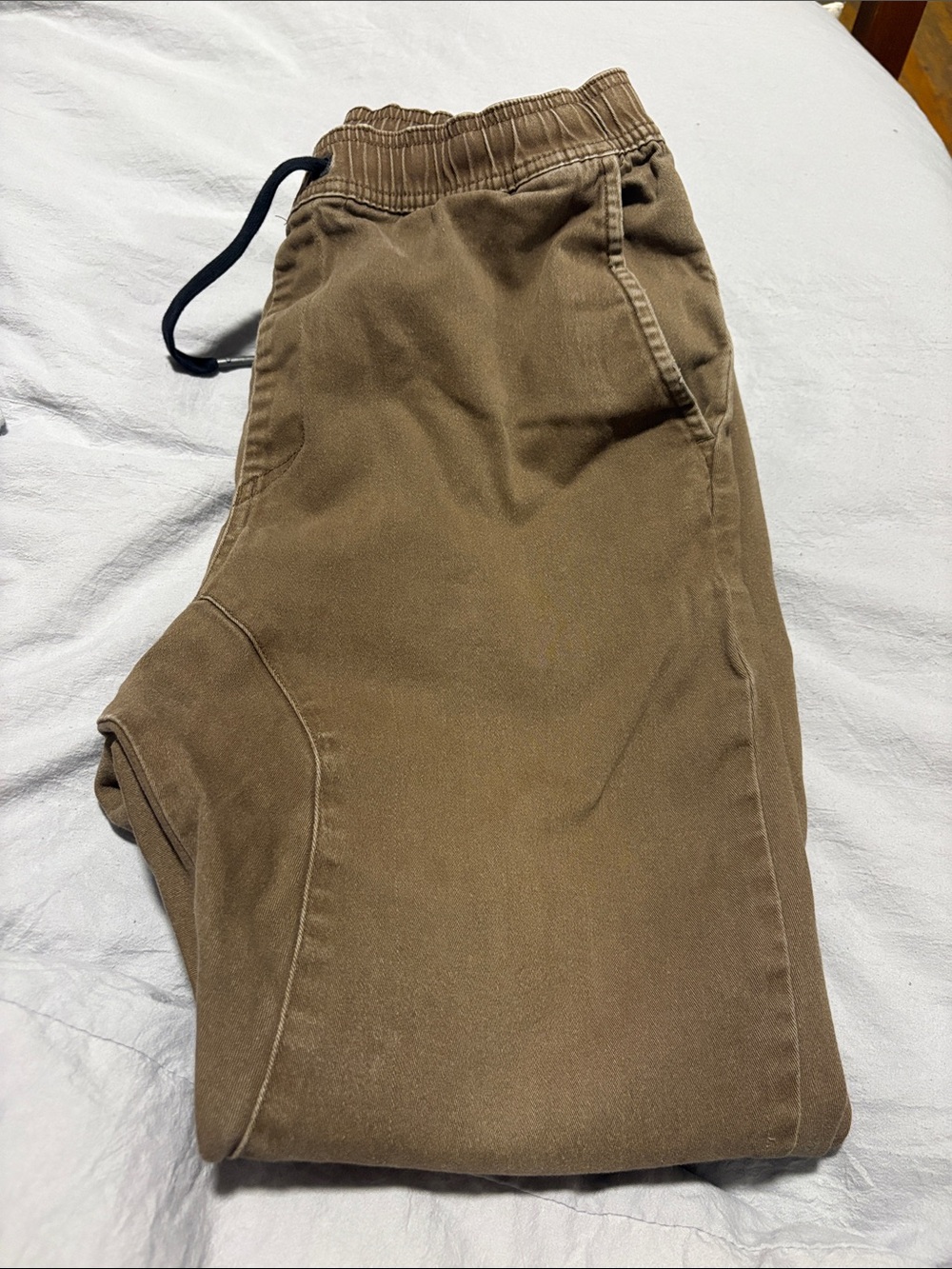 Zanerobe Sureshot Jogger Pants Tan Khaki Men’s